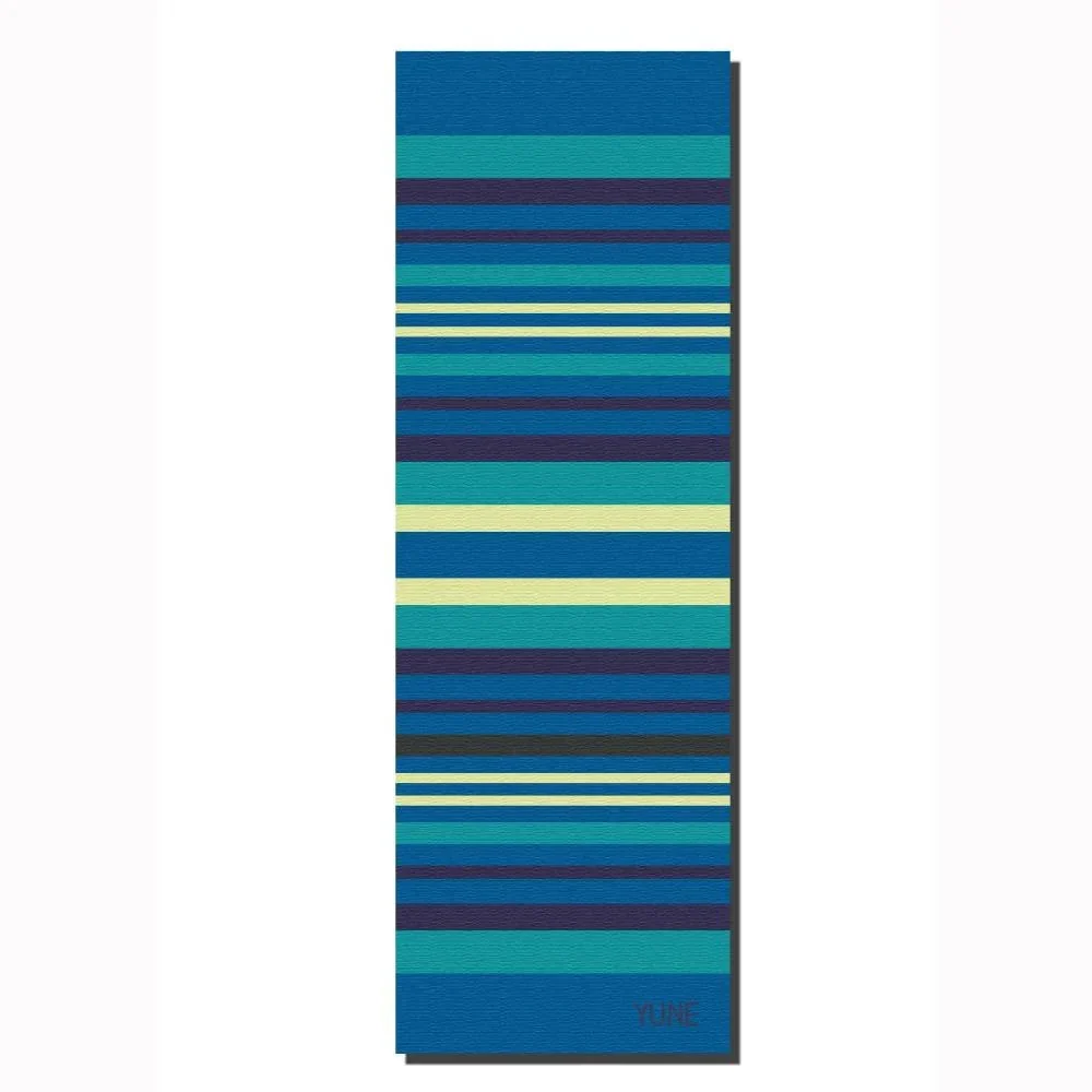 Excellent Yoga Mat 6mm Thick Blue Non-Slip Eco Friendly Yune Yoga TM69 Next-Generation