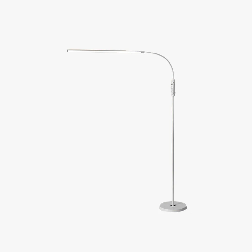 Authentic Eryn Floor Lamp Bendable Adjustable Modern Metal Black Reading Lightweight
