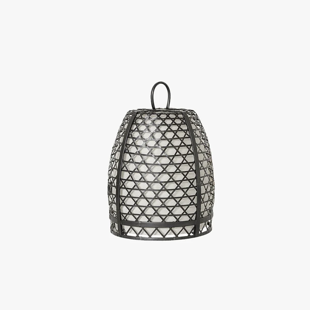 Functional Alessio Retro Cage Shaped Metal Acrylic Floor Lamp Trendy