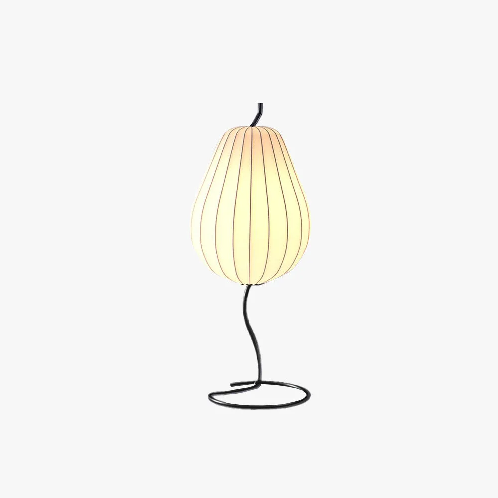 Trusted Renée Retro Pear Shaped Fabric Meta Floor Lamp Consistent