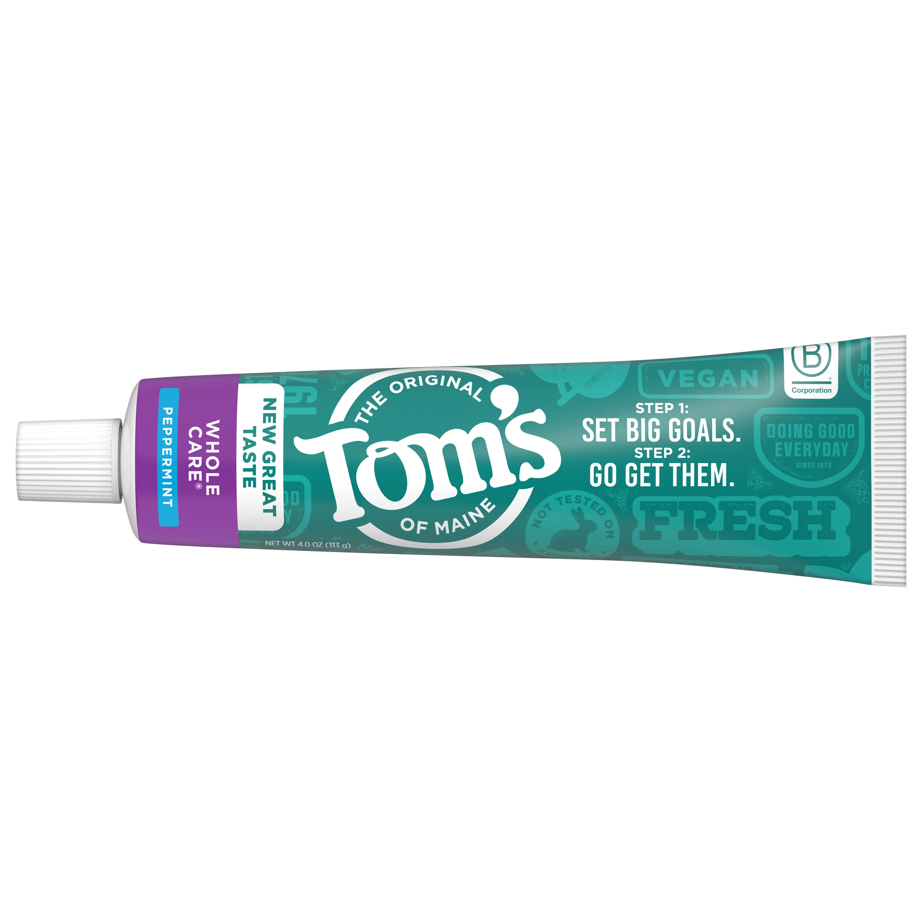 Effective Tom's of Maine Whole Care Fluoride Toothpaste Next-Generation