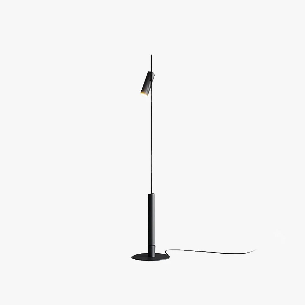 Casual Freja Modern Linear double head Metal Silica Gel Floor Lamp Durable