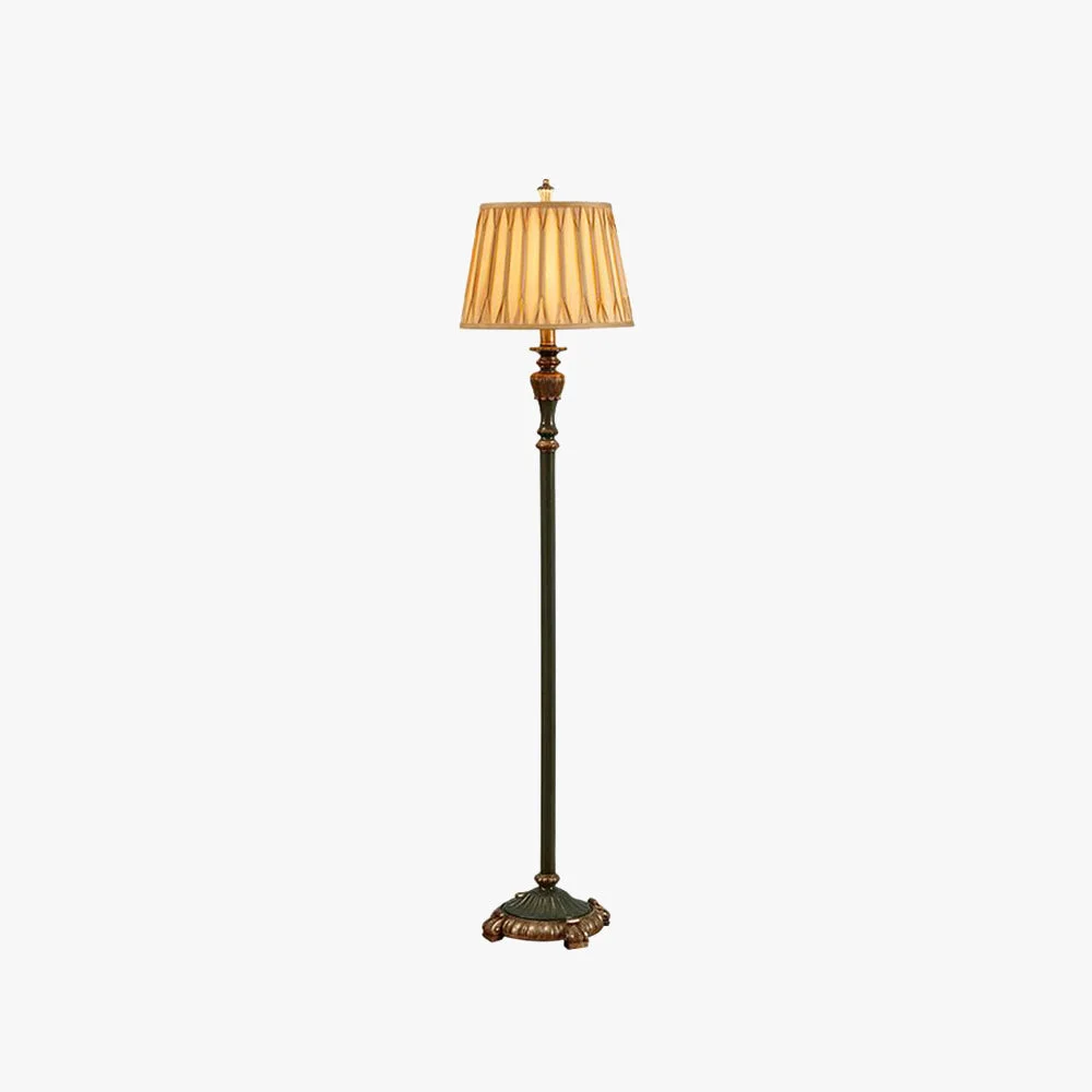 Prestigious Eryn Retro Dome Metal Resin Floor Lamp Responsible