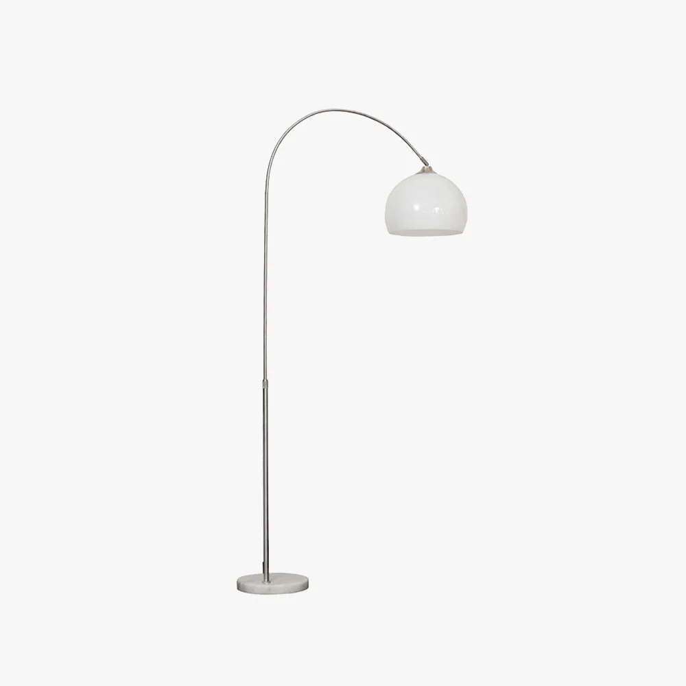Specialty Salgado Floor Arc Lamp Tall Floor Light Modern Orange White Original Design