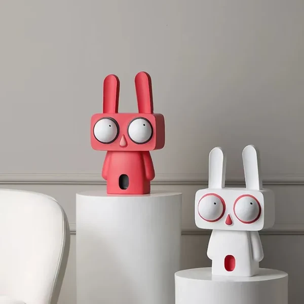 Elite Playful Rabbit Ceramic Figurine Trusted