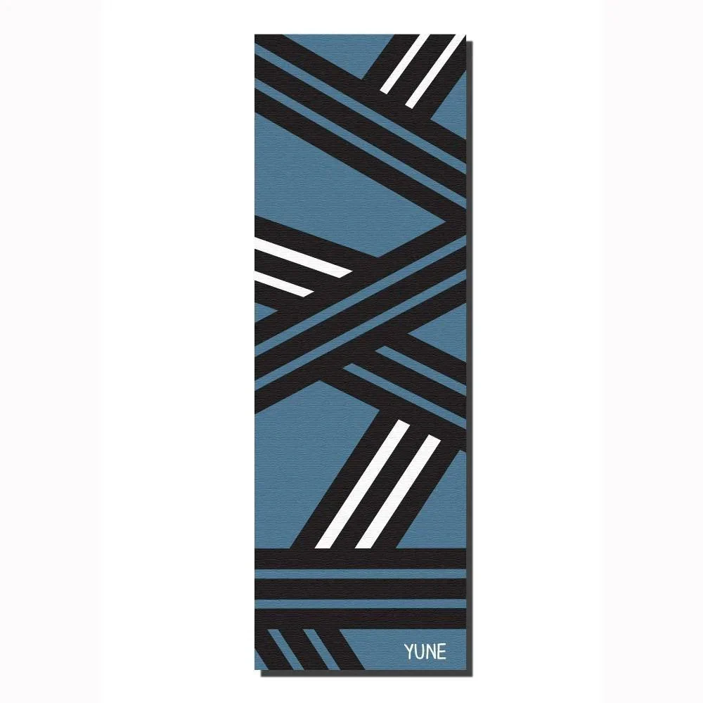 Long-Lasting KR36 Yoga Mat – Non-Slip Grip Cushioned Support Modern Geometric Design Stylish