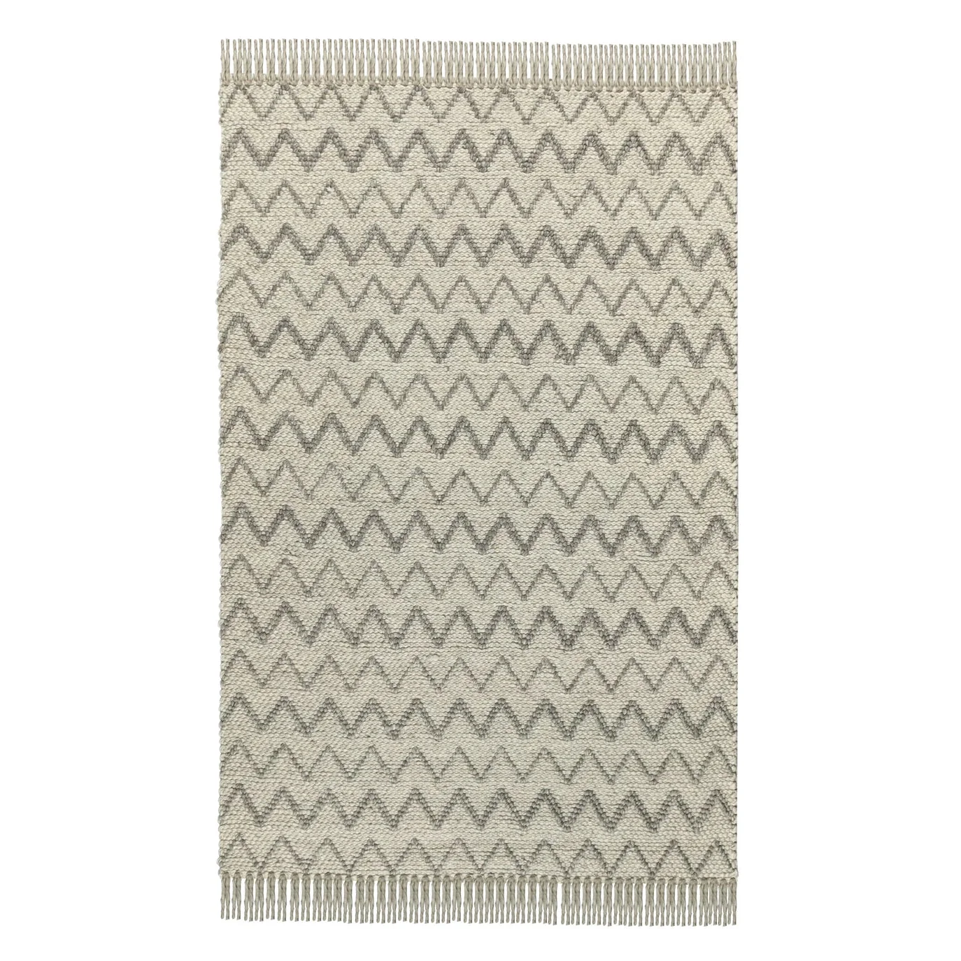 Solid Fintona Hand Woven Rug Marled Mocha World-Class