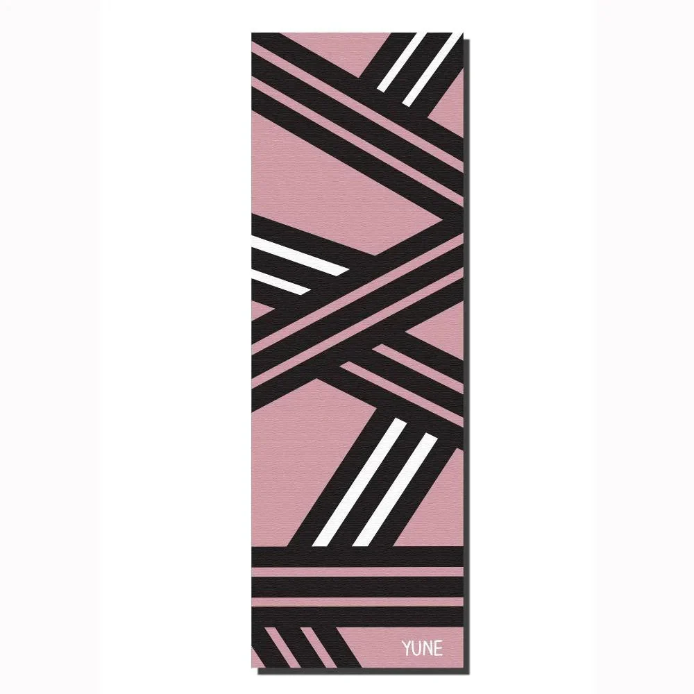 Enhanced Pink Power Pose — TI22 6mm Non-Slip Yoga Mat Selected