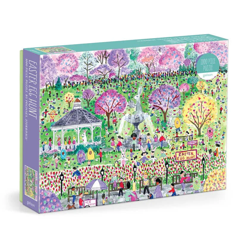 Safe Michael Storrings Easter Egg Hunt 1000 Piece Puzzle Modern