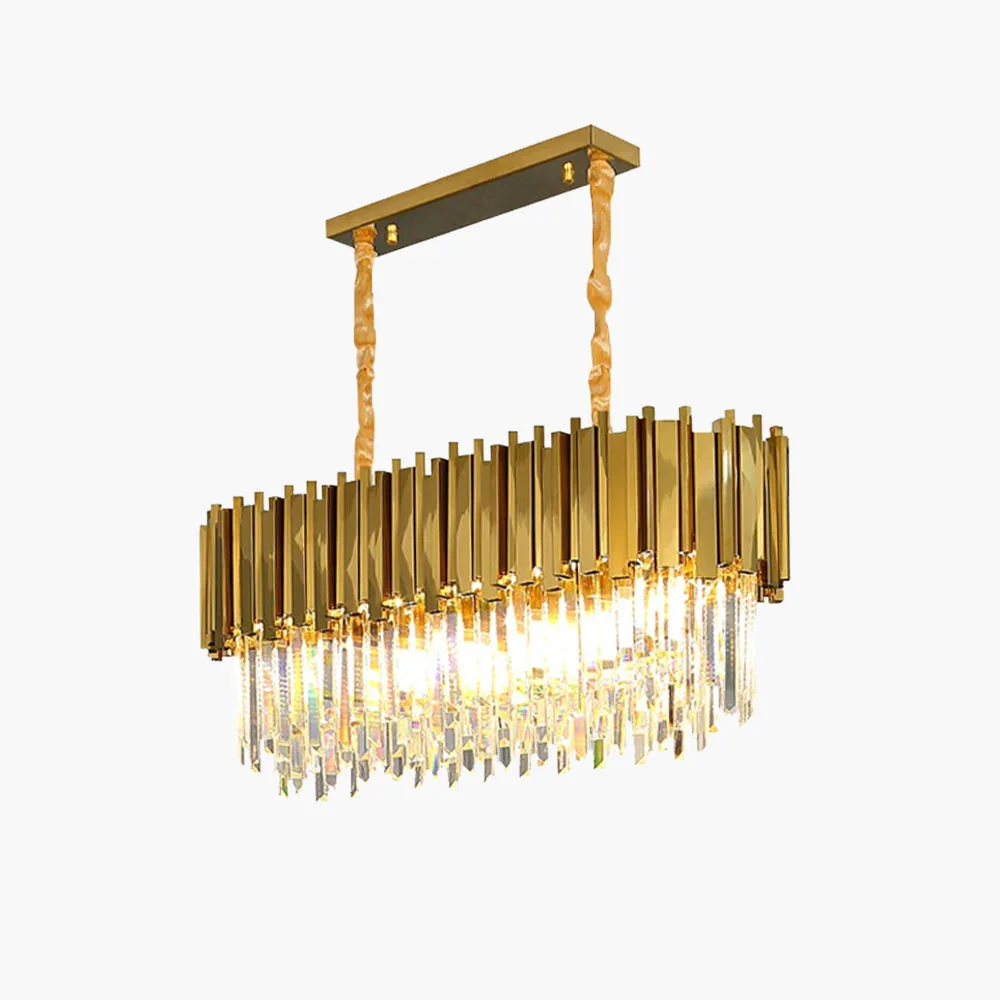 Artisan Marilyn Nordic Postmodern Luxury Gold Crystal Chandelier for Dining Room Living Room Quality