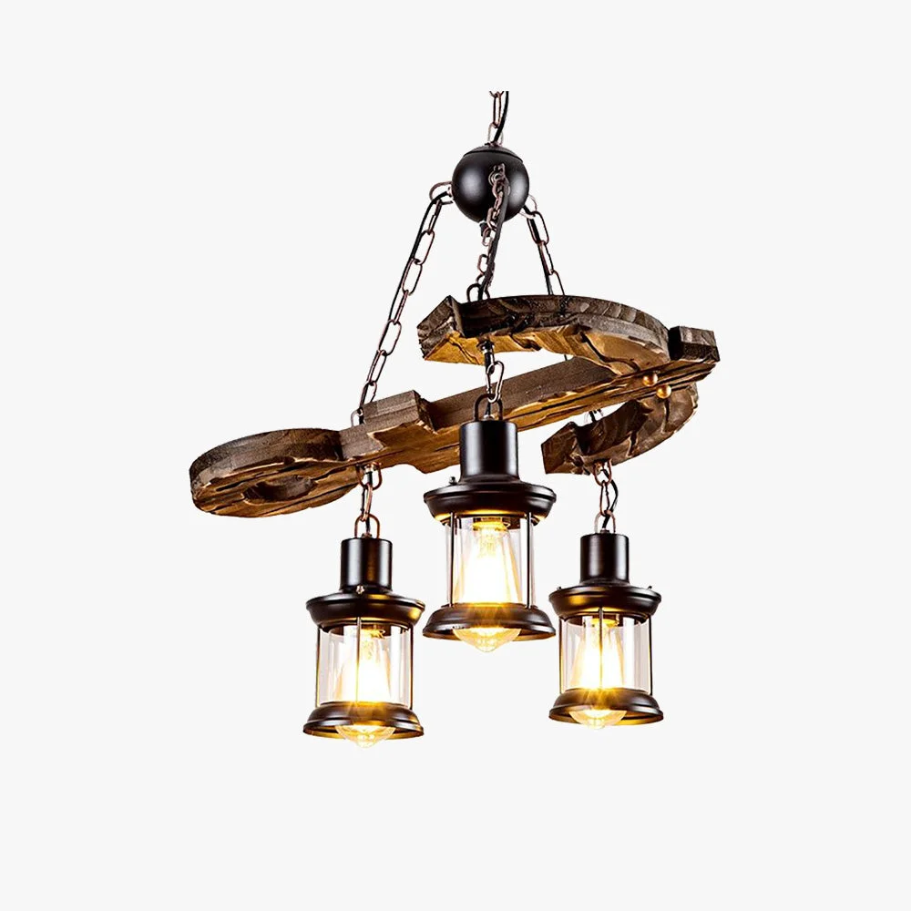 Responsible Austin Retro Chandelier 3 Style 21.5 39.5 Quality