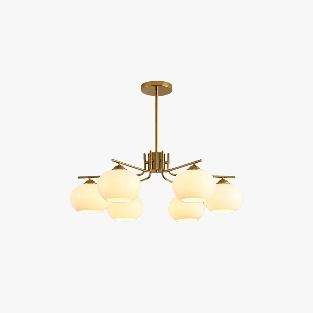 Elite Valentina Pendant Light Semi-Circular Modern Metal Glass Gold Nickel Dining Room Clean