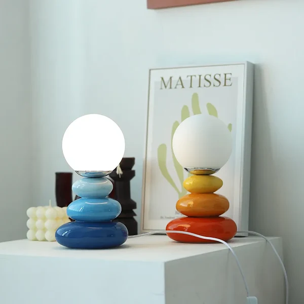 Relaxed Creative Stack Stones Night Light Consistent
