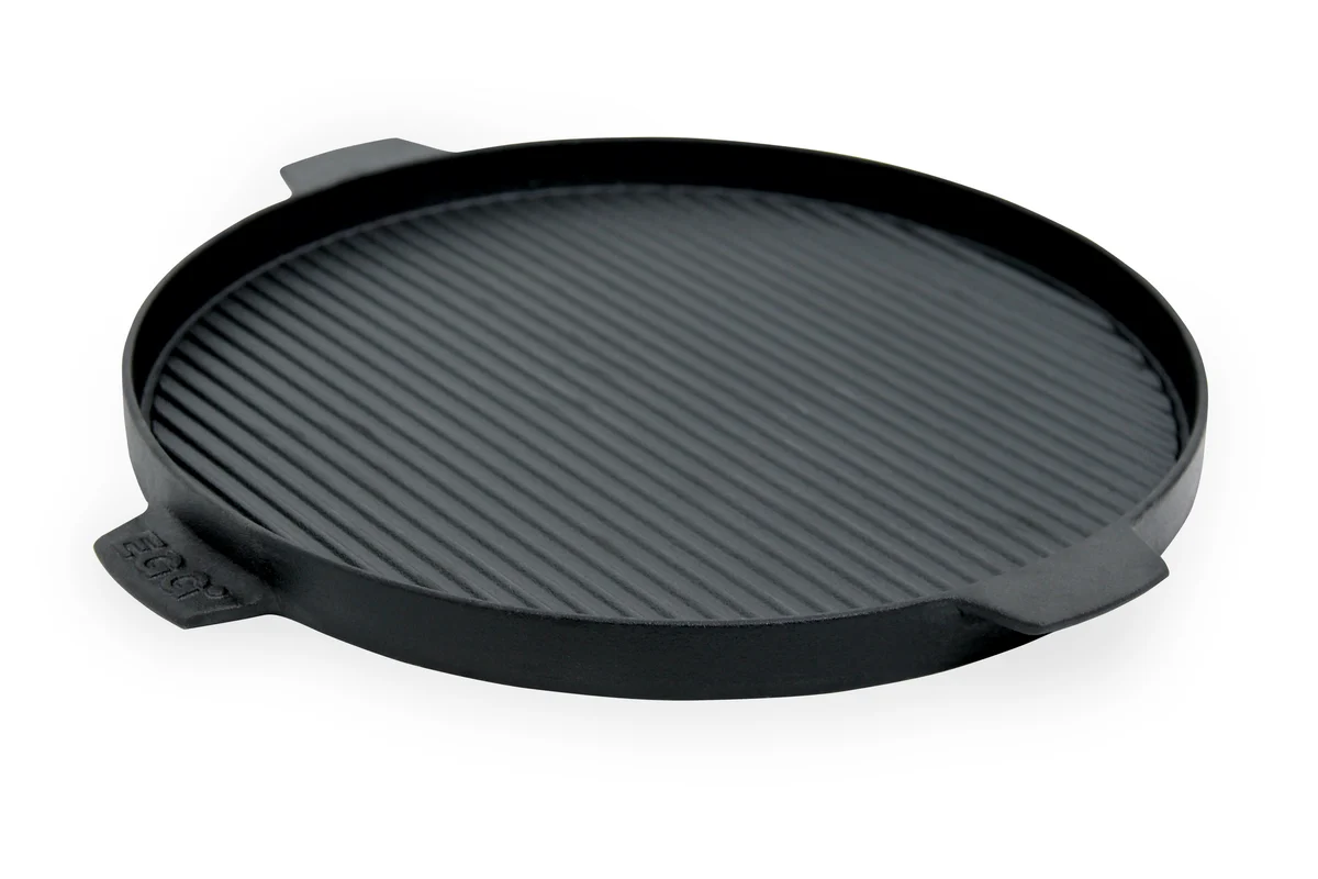 Breathable Big Green Egg Cast Iron Dual Side Plancha Griddle 14 in First-Class