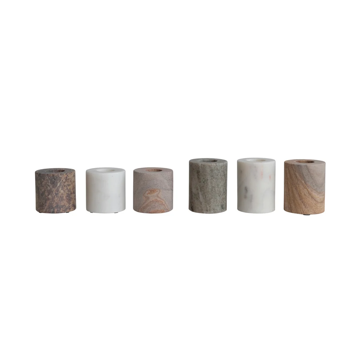 Quality Marble Taper Holders Reusable