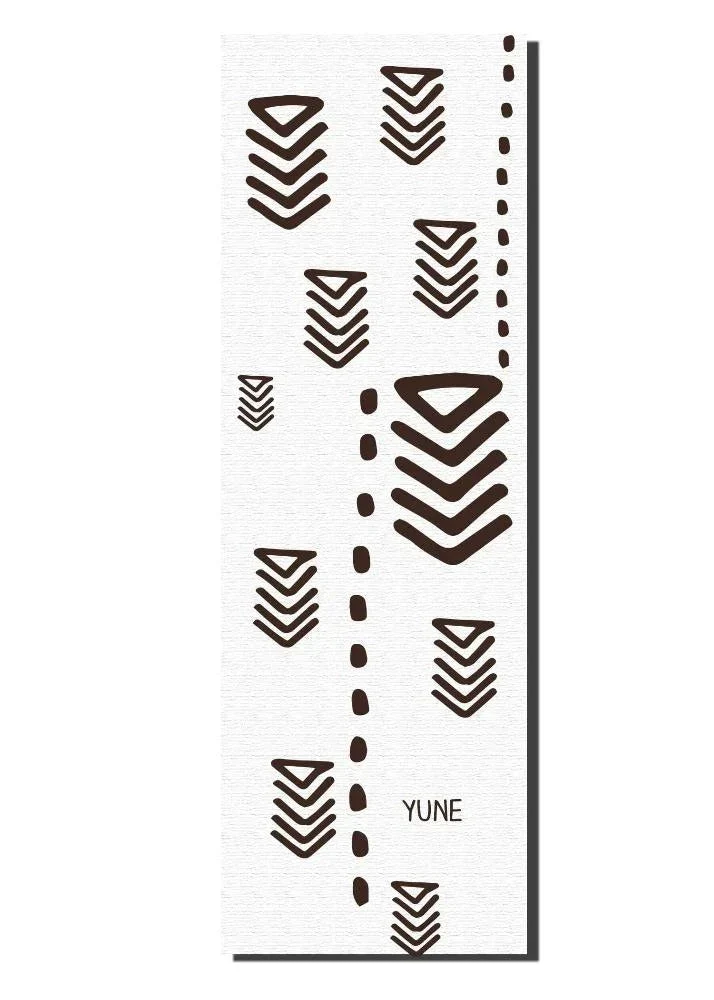 Official Polar Peace — Crag 6mm White Yoga Mat for Hot Home Practice Proven