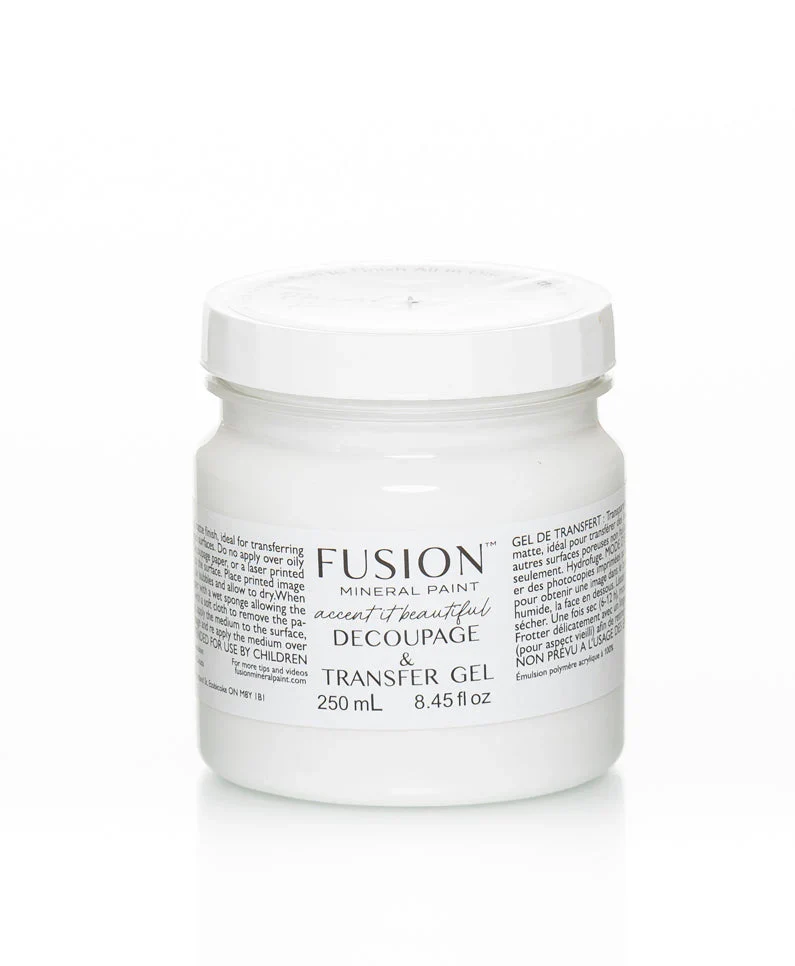 High-Grade Decoupage Transfer Gel - Fusion Mineral Paint Powerful