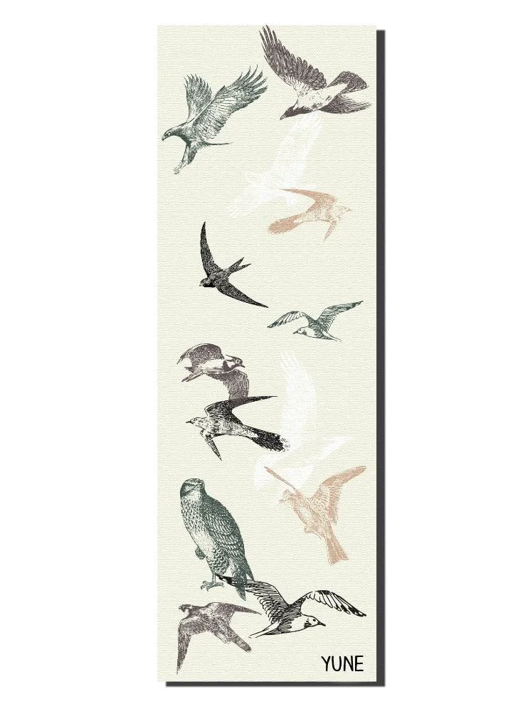 Responsible Yoga Mat 6mm Thick Tan Non-Slip Eco Friendly Yune Yoga Flint Premium