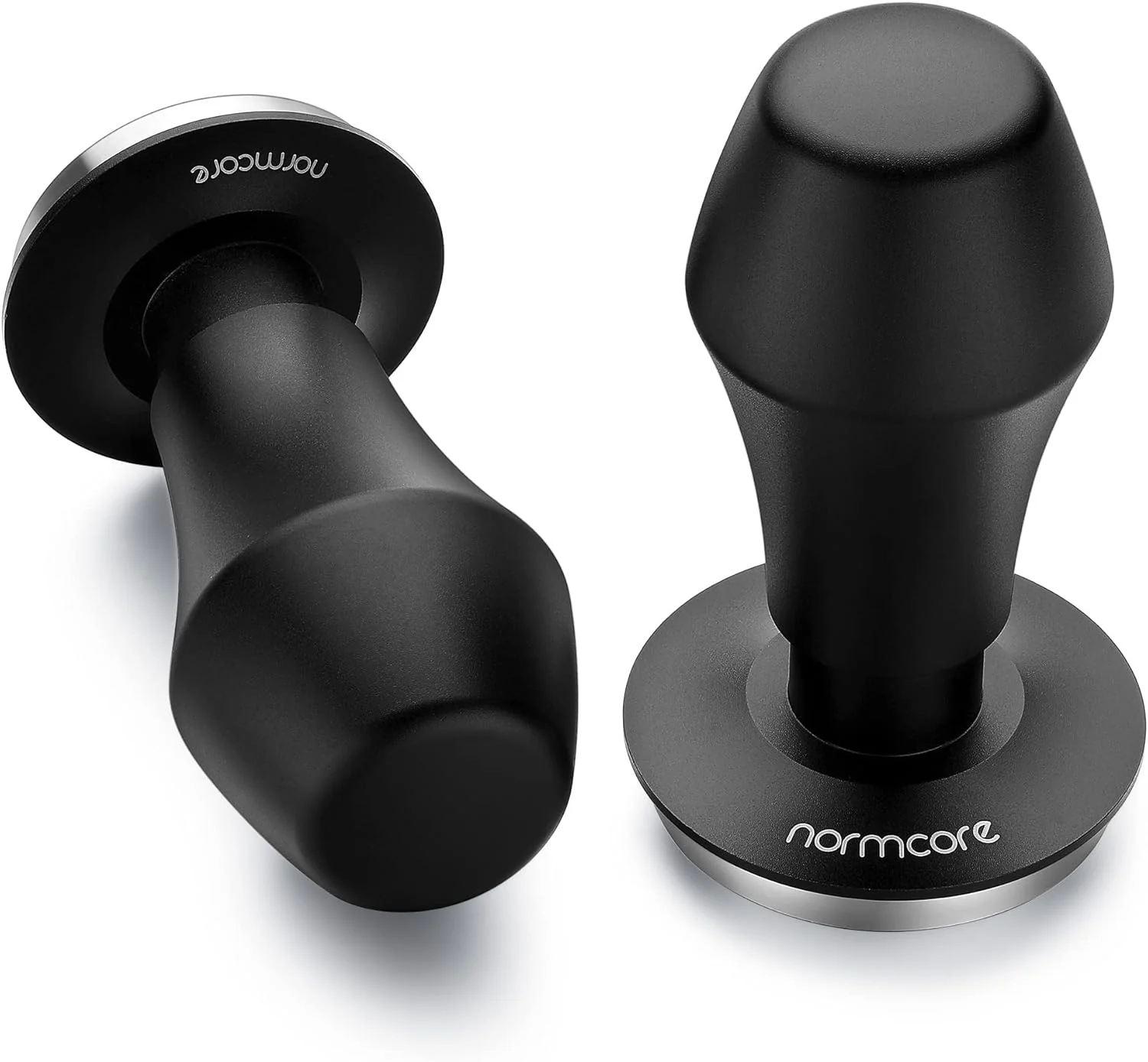 Official Normcore 49.7mm Coffee Tamper V4 - Spring-loaded Tamper - Barista Tools - Espresso Tamper with Mat For ROK Espresso Maker - Flat Base Relaxed