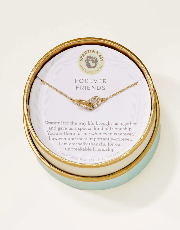 World-Class Sea La Vie Friends Links 18-inch Adjustable Necklace Gold Powerful