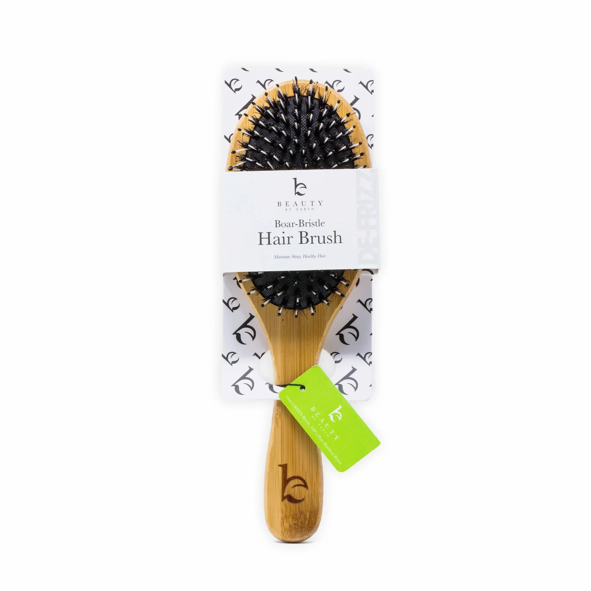 Elegant Beauty by Earth Boar Bristle Hair Brush Environmentally Friendly