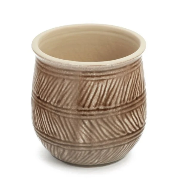 Lightweight Texture Ceramic Planter Selected