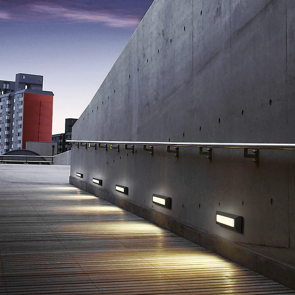 Clean Outdoor Waterproof Step Lights Stair Lights for Villa Terrace Garden Corner Innovative