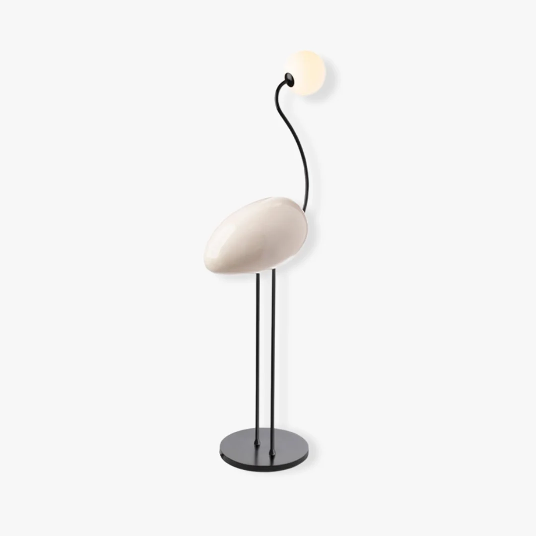 Fine Crafted Swan Floor Lamp Quality