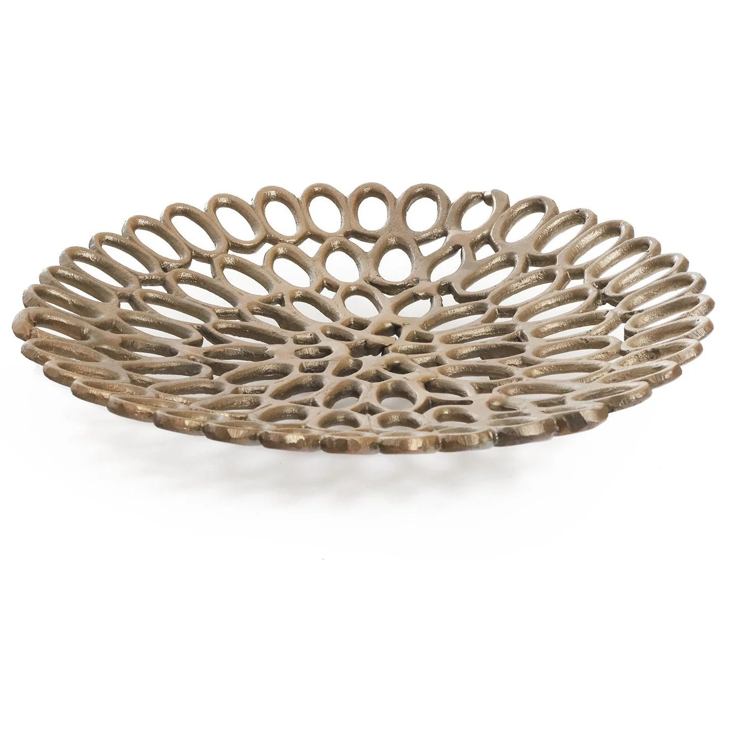 Elegant Gibson Small Plate Alu Ant Brass Top-Quality