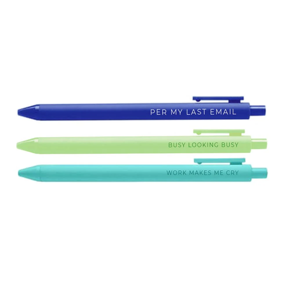 Casual Work Day Pen Collection Convenient
