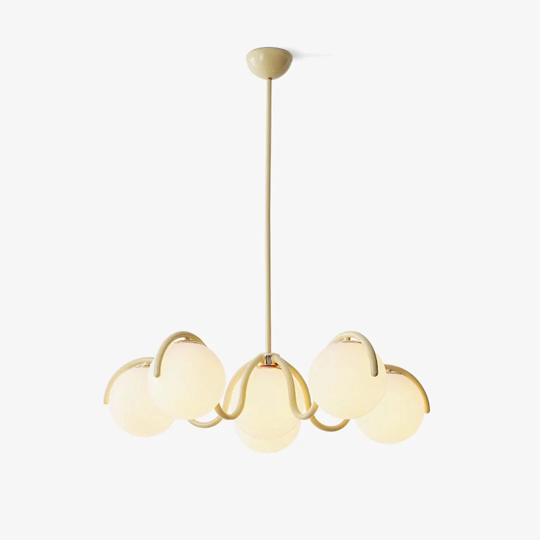 Elite Round Ball Curve Chandelier Fashionable