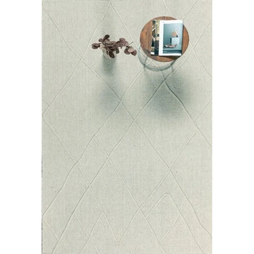 World-Class Rayton Hand Woven Rug Ivory Crafted