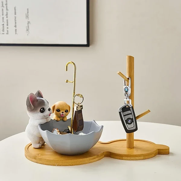 Exceptional Artistic Puppy Storage Basket Enhanced