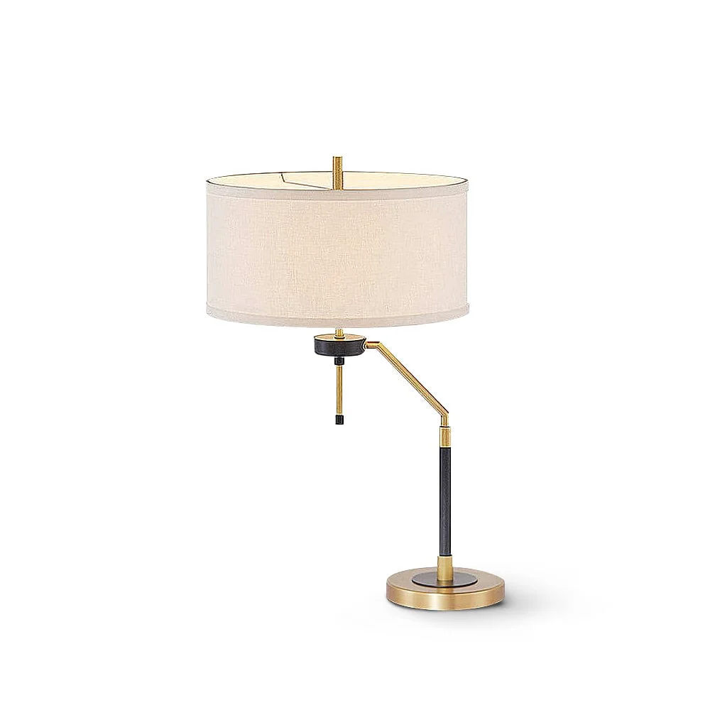 Sustainable Drum Cloth Table Lamp Modern