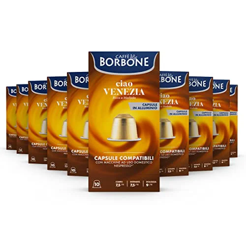 Efficient Ciao Venezia Aluminum Capsules Compatible with Nespresso Machines 100 Count Relaxed