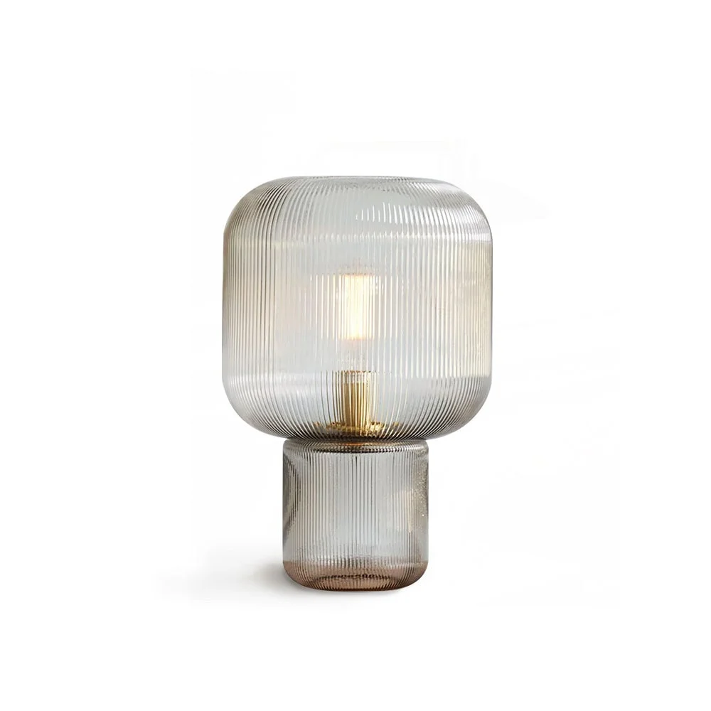 Recyclable Oval Glass Table Lamp First-Class