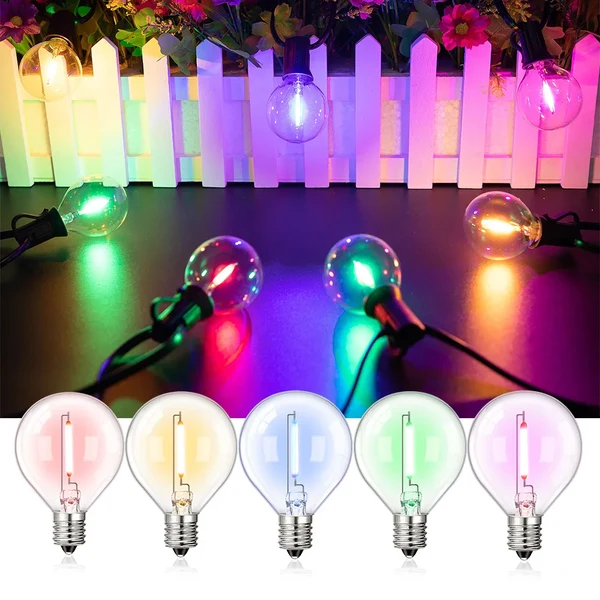 Luxury Colorful Waterproof Outdoor String Lights Elite