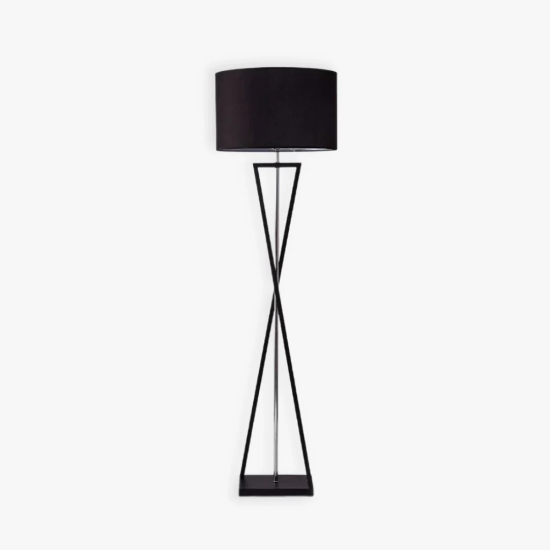 Breathable Kaden Black Floor Lamp Effective