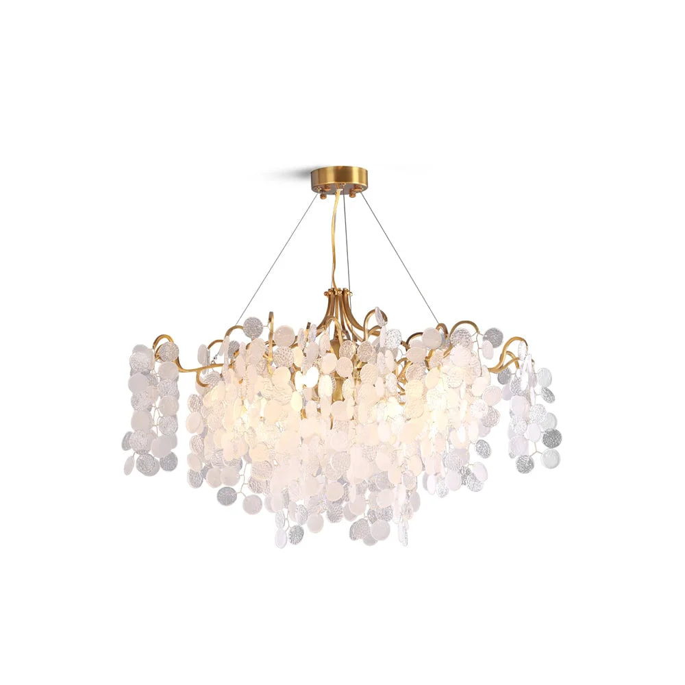 Environmentally Friendly Shiro Noda Round Chandelier Powerful