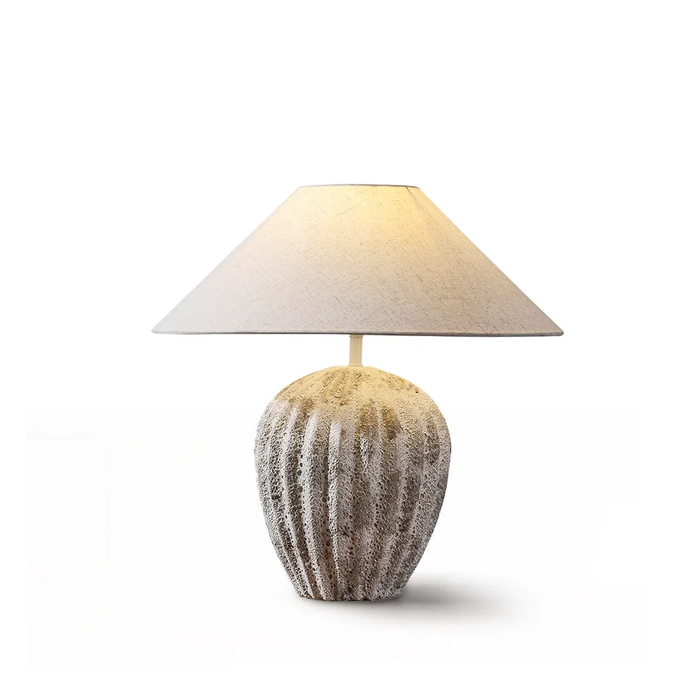 Professional Fluted Ceramic Table Lamp Responsible