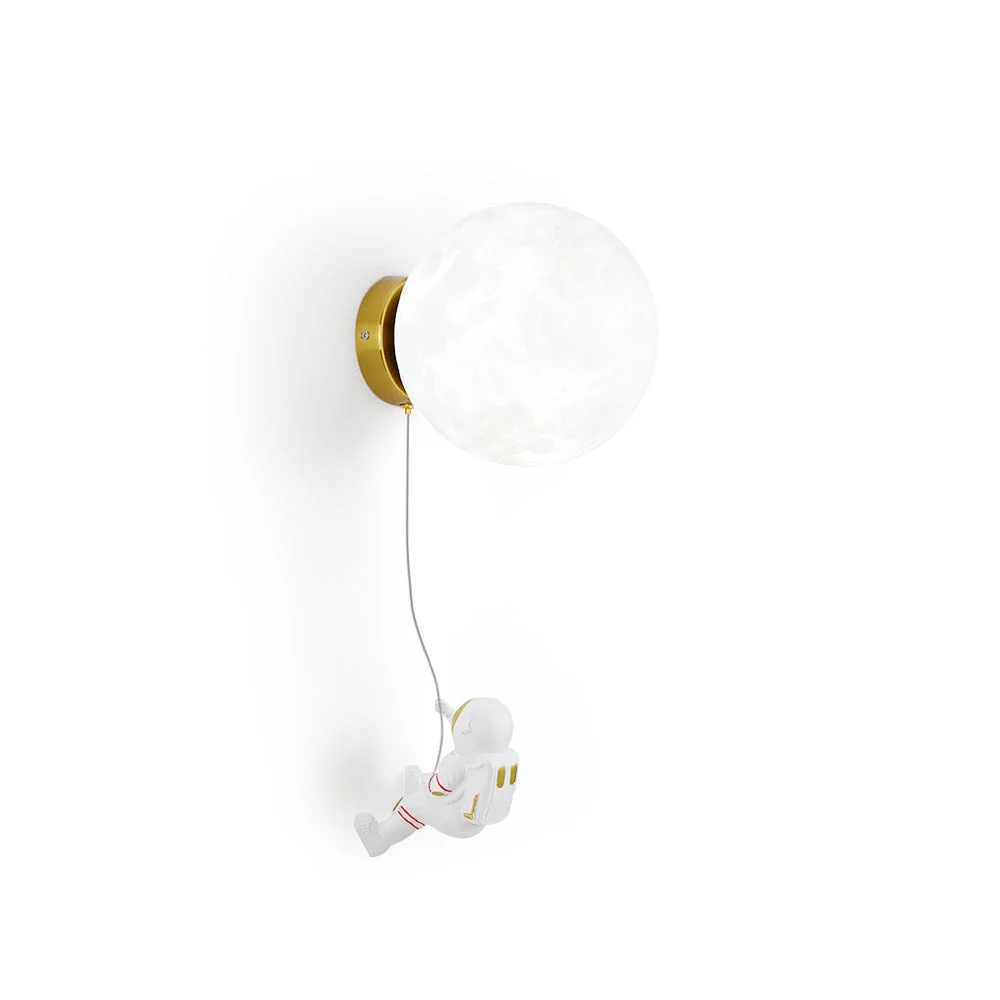 Sophisticated Lunar Wall Lamp Soft