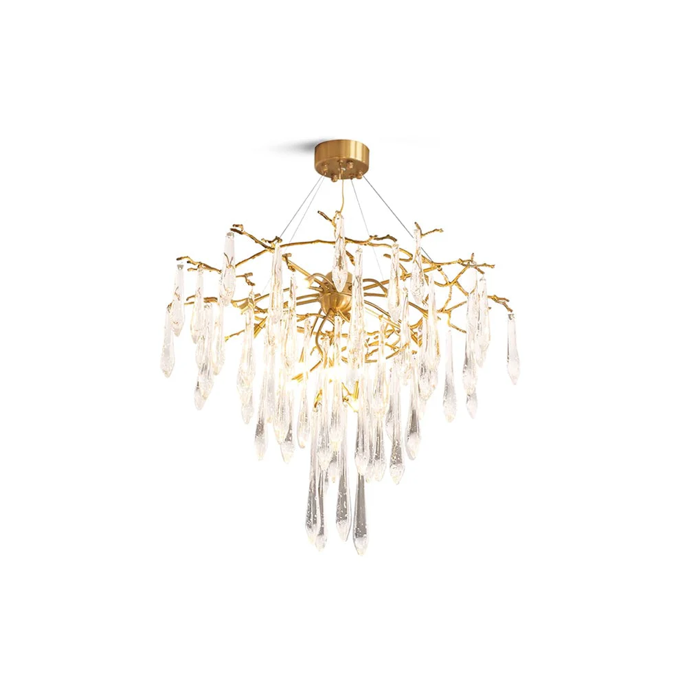 Easy-to-Use Icicle Crystal Chandelier Verified