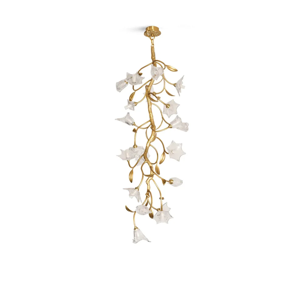 Functional Flower Craftsman Chandelier Modern