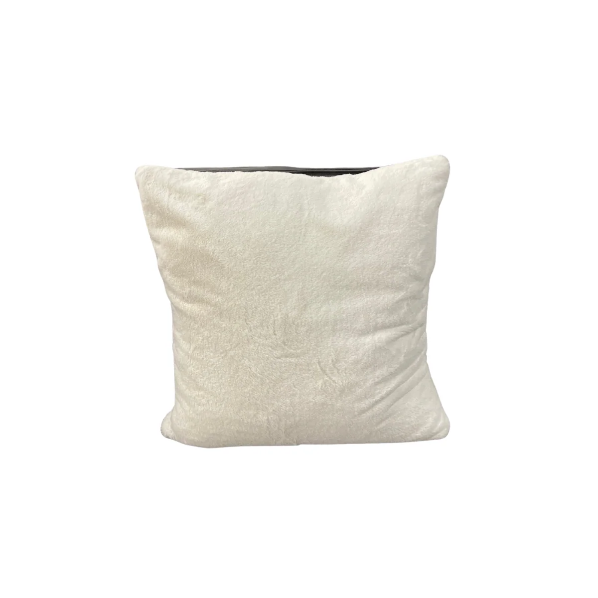 Flexible Feather Fabric Cushion - White Selected