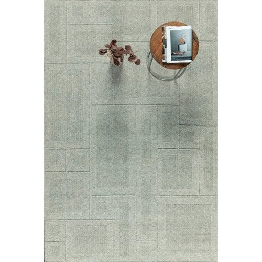 World-Class Avera Hand Woven Rug Steel Next-Generation