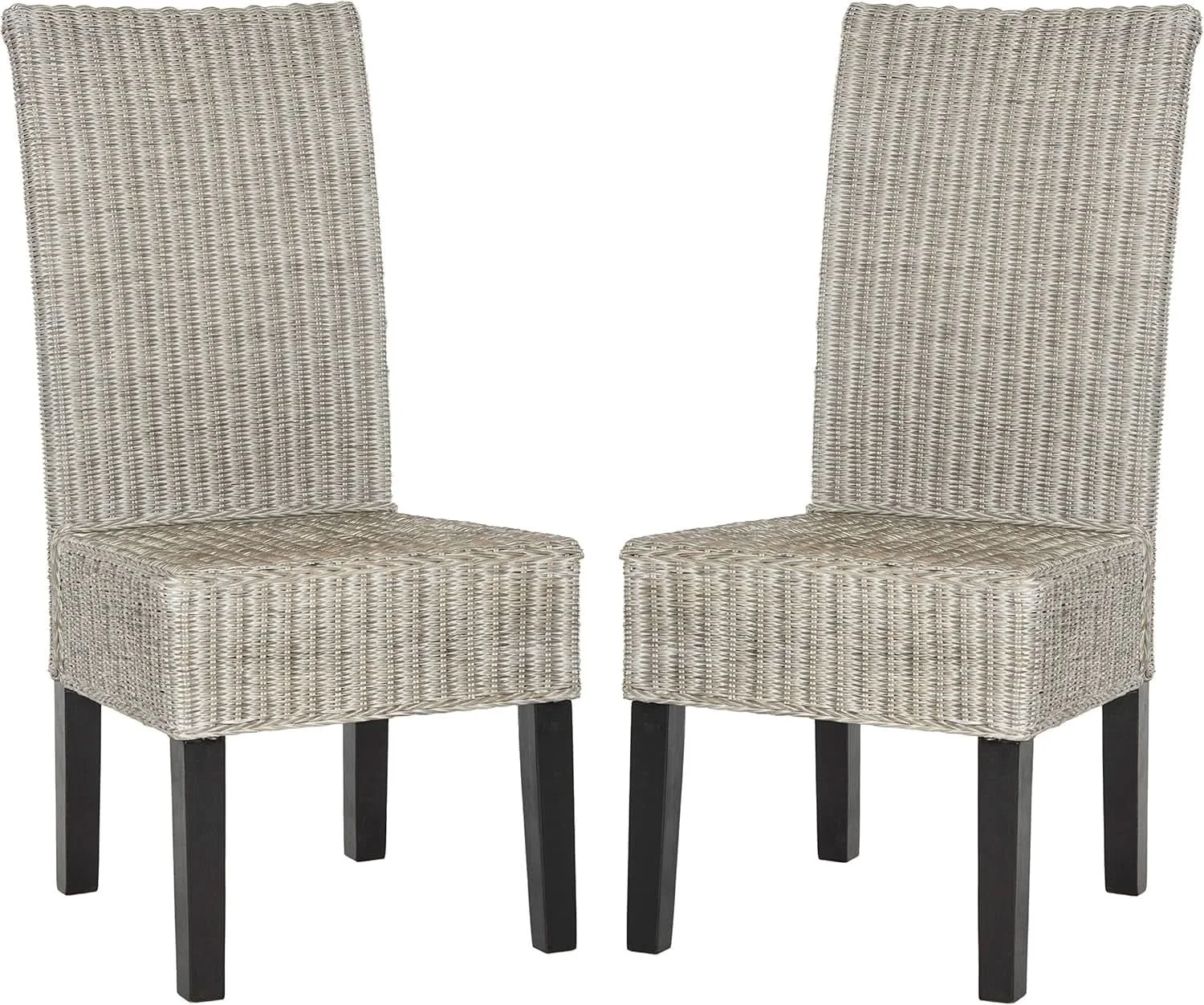 Crafted Grey 18 Inch Dining Chair Modern Design Living Room Recyclable