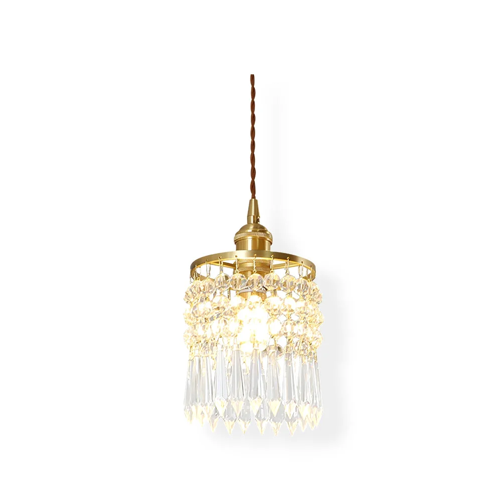Advanced Vintage Crystal Pendant Lamp Effective