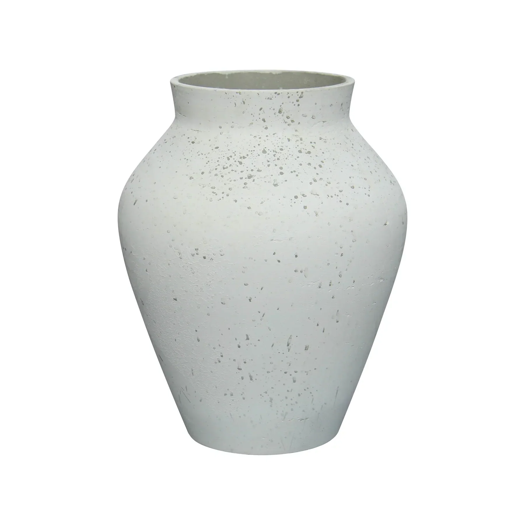 Environmentally Friendly Amphora Medium Vase - Antique White Contemporary