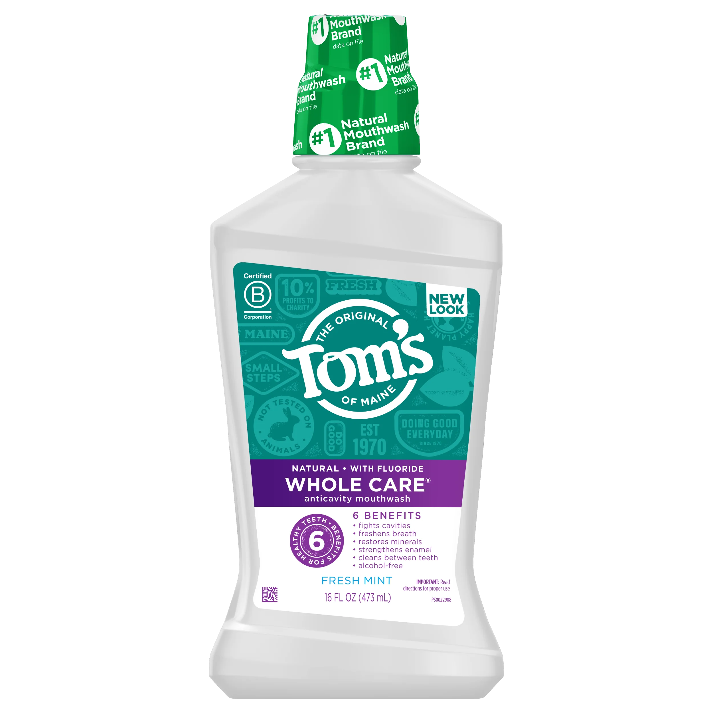Exceptional Tom's of Maine Whole Care Anticavity Mouthwash Quality