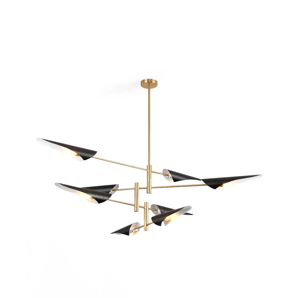 Consistent Abelon Chandelier Expertly Made